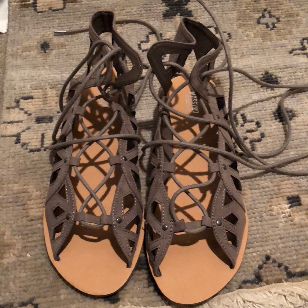 Mossimo lace up sandals